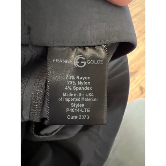Franne Golde size 12 dark gray pants - Picture 4 of 4